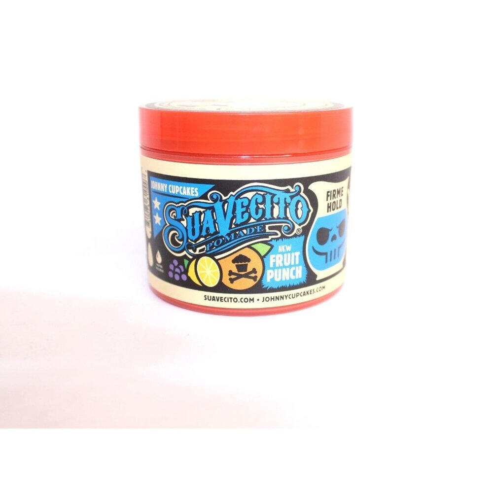 Suavecito Johnny Cupcakes Fruit Punch‎ Scented Strong Hold Pomade 4 oz New